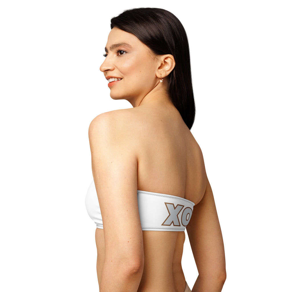 STF Summer Recycled bandeau bikini top