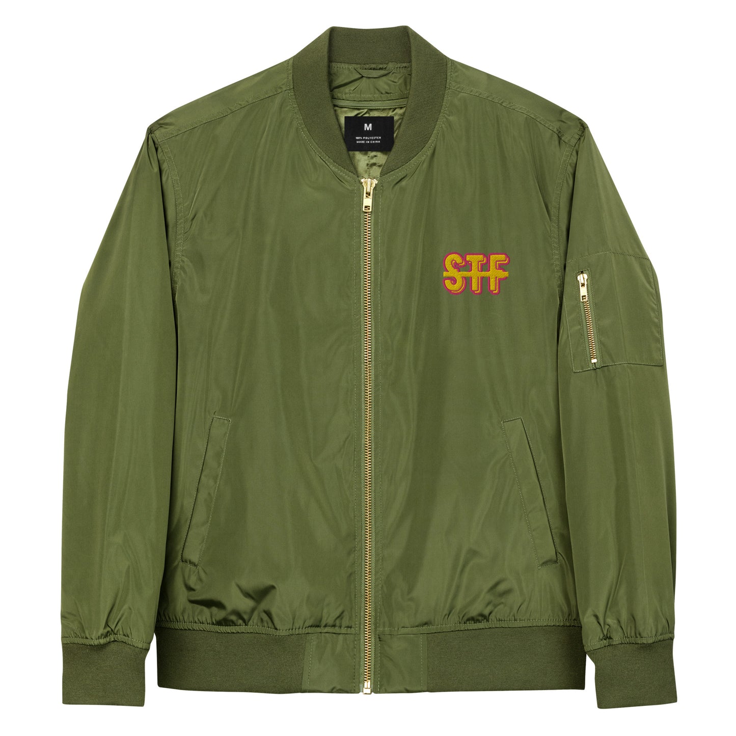 STF Premium recycled bomber jacket