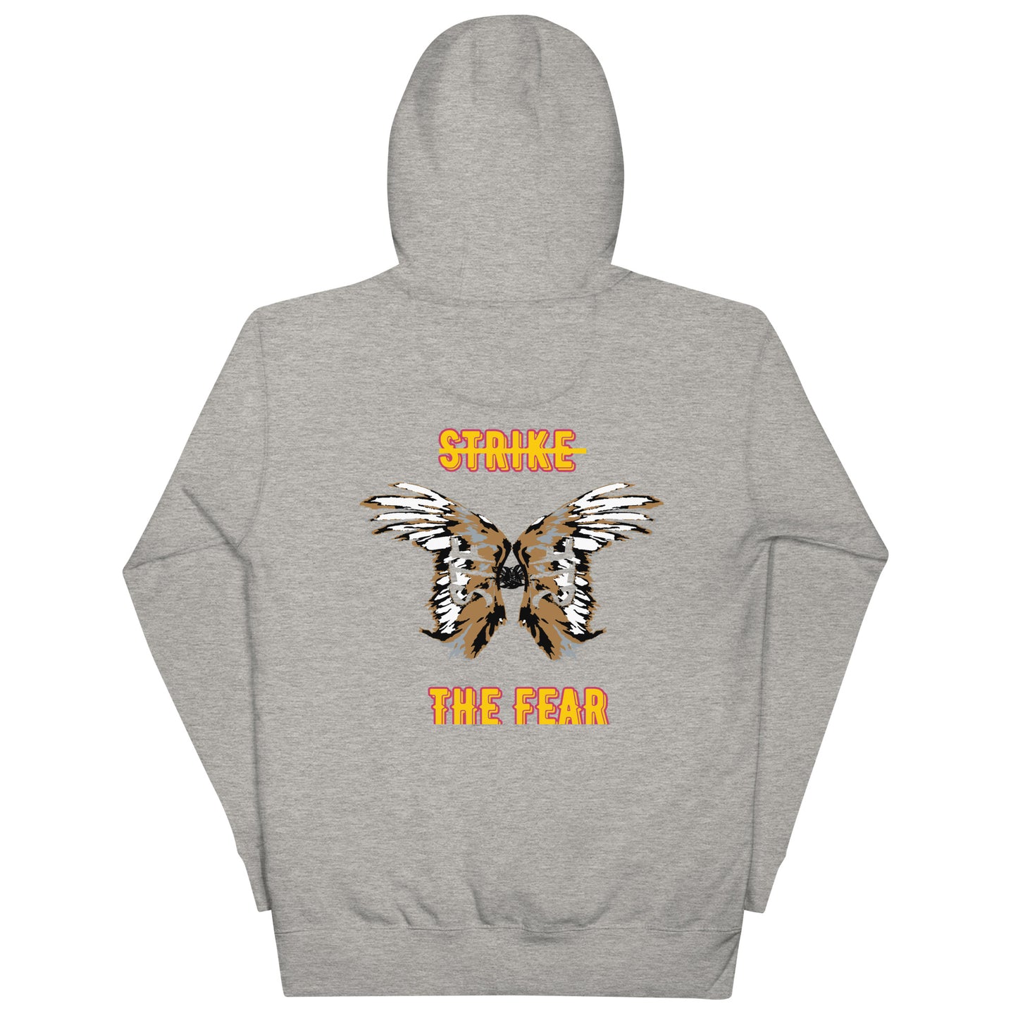 STF front and back, Double Angel Wings Unisex Hoodie