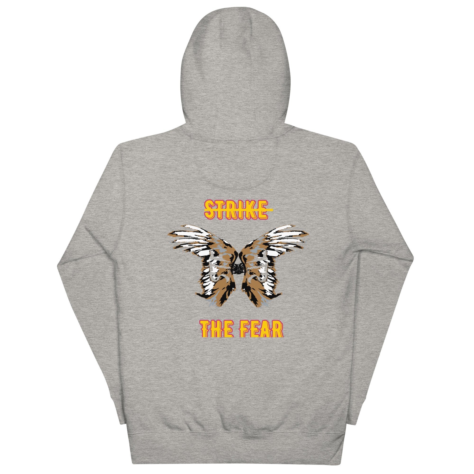 STF front and back, Double Angel Wings Unisex Hoodie