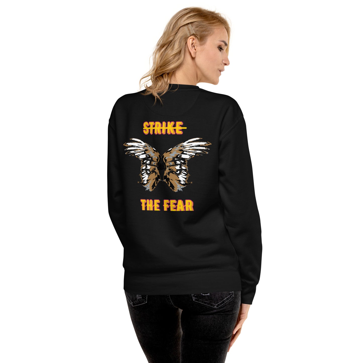 STF Double Angel Wings Unisex Premium Sweatshirt