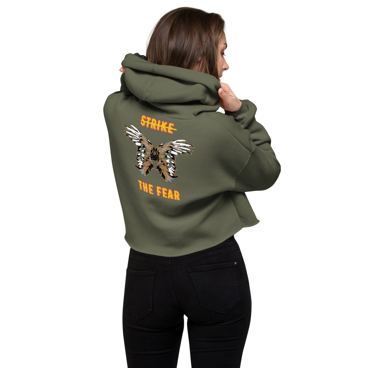 STF Crop Hoodie